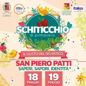 San Piero Patti – Il 18 e 19 maggio c’è Schiticchio di Primavera – “Il gusto del selvatico”