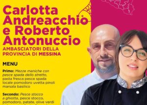Messina – Maria Carlotta Andreacchio Ambasciatrice della Cucina Popolare a Castellamare del Golfo