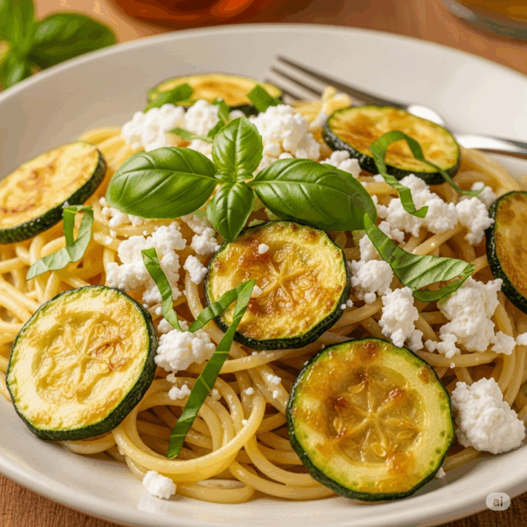 Pasta con le Zucchine Fritte alla Siciliana