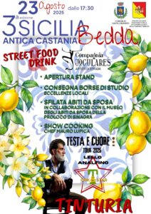 Castell’Umberto si prepara per il 23 agosto per la terza edizione di “Sicilia Bedda”