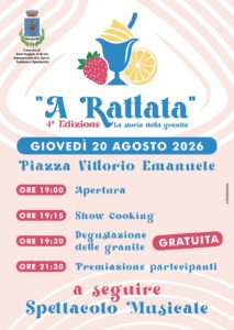 Sant’Angelo di Brolo festeggia la granita: al via la 4ª edizione di “A Rattata”
